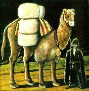 Niko Pirosmanashvili Tatar - Camel Driver oil painting
